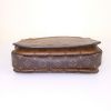 Louis Vuitton Metis handbag in brown monogram canvas and black leather - Detail D5 thumbnail