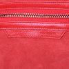 Sac à main Celine Luggage en cuir grainé rouge - Detail D3 thumbnail