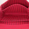Bolso bandolera Louis Vuitton Metis en cuero monogram huella rojo y cuero granulado rojo - Detail D3 thumbnail