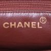 Borsa Chanel Petit Shopping in pelle martellata e trapuntata marrone - Detail D3 thumbnail