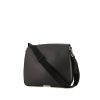 Louis Vuitton Viktor shoulder bag in anthracite grey taiga leather and dark green canvas - 00pp thumbnail