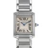 Cartier Tank Française  small model watch in stainless steel Ref:  2384 Circa  1990 - 00pp thumbnail