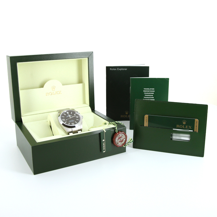 Orologio Rolex Explorer in acciaio Ref :  214270 Circa  2013