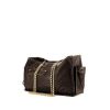 Loewe shopping bag in brown leather - 00pp thumbnail