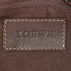 Loewe shopping bag in brown leather - Detail D4 thumbnail
