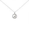 Chaumet Accroche Coeur necklace in white gold and diamonds - 00pp thumbnail