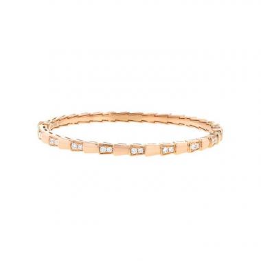 Bracciale Bulgari Serpenti Viper in oro rosa e diamanti