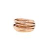 De Grisogono Allegra large model ring in pink gold - 00pp thumbnail