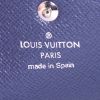 Portafogli Louis Vuitton Sarah in pelle Epi blu marino - Detail D3 thumbnail
