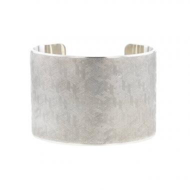 Brazalete Hermès en plata