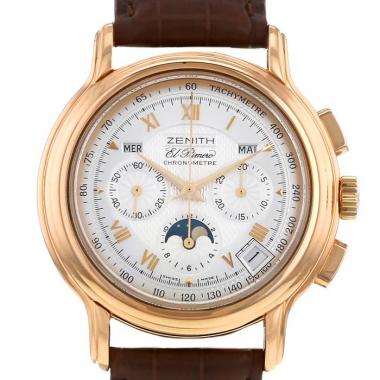 Reloj Zenith El Primero-Chronomaster de oro rosa Circa  2010