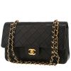 Chanel handbag Tmeless in black quilted leather - 00pp thumbnail