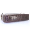 Chanel Vintage Shopping shoulder bag in brown crocodile - Detail D4 thumbnail