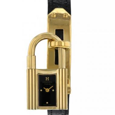 Montre Hermes Kelly-Cadenas en plaqué or Vers  2000