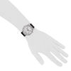 Hermès Le Temps Suspendu watch in stainless steel Ref:  AR8.910 Circa  2016 - Detail D1 thumbnail