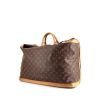 Bolsa de viaje Louis Vuitton Cruiser en lona Monogram marrón y cuero natural - 00pp thumbnail