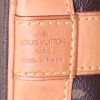 Borsa da viaggio Louis Vuitton Cruiser in tela monogram marrone e pelle naturale - Detail D3 thumbnail