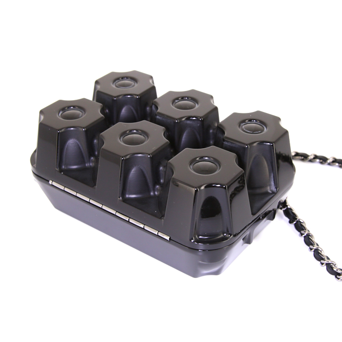 Chanel Editions Limitées jewelry box in black plexiglas - Detail D4