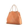 Gucci shopping bag in brown grained leather - 00pp thumbnail