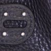 Hermes Lindy large model shoulder bag in black togo leather - Detail D4 thumbnail