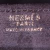 Hermès Vintage handbag in brown doblis calfskin - Detail D3 thumbnail