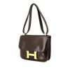 Hermes Constance bag in brown box leather - 00pp thumbnail