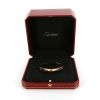 Bracelet ouvert Cartier Love en or rose et saphir rose, taille 16 - Detail D2 thumbnail