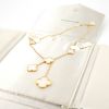 Van Cleef & Arpels Magic Alhambra necklace in yellow gold and mother of pearl - Detail D2 thumbnail