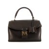 Louis Vuitton handbag in brown leather - 360 thumbnail