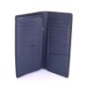 Portafogli Louis Vuitton Brazza in pelle taurillon clemence blu - Detail D2 thumbnail