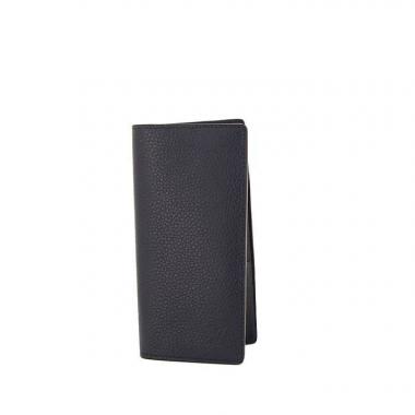 Portefeuille Louis Vuitton Brazza en cuir taurillon clémence bleu