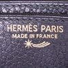 Porte-documents Hermès Sac à dépêches en cuir Fjord noir - Detail D3 thumbnail