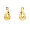 Fred Mouvementée large model earrings in yellow gold - 00pp thumbnail