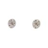De Beers Talisman earrings in white gold,  diamonds and rough diamond - 00pp thumbnail