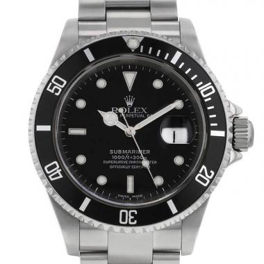 Reloj Rolex Submariner Date de acero Ref :  16610 Circa  2000