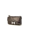 Hermès  Constance Elan handbag  in grey niloticus crocodile - 00pp thumbnail