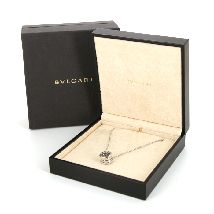Collar Bulgari B.Zero1 en oro blanco - Detail D2