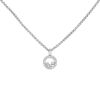 Chopard Happy Diamonds necklace in white gold and diamonds - 00pp thumbnail