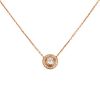 Cartier Etincelle necklace in pink gold and diamonds - 00pp thumbnail