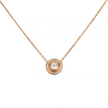 Collier Cartier Etincelle en or rose et diamants