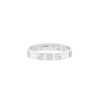Cartier Love small model ring in white gold - 00pp thumbnail
