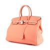 Hermes Birkin 35 cm handbag in Shrimp Pink togo leather - 00pp thumbnail