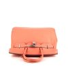 Hermes Birkin 35 cm handbag in Shrimp Pink togo leather - 360 Front thumbnail