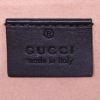 Gucci Dionysus handbag in navy blue velvet and navy blue leather - Detail D4 thumbnail