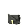 Celine Classic Box Small model shoulder bag in green box leather - 00pp thumbnail