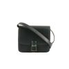 Celine Classic Box small model shoulder bag in green box leather - 360 thumbnail