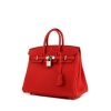 Hermes Birkin 25 cm handbag in red togo leather - 00pp thumbnail
