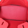 Hermes Birkin 25 cm handbag in red togo leather - Detail D2 thumbnail