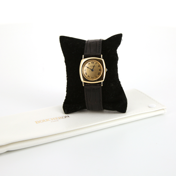 Montre Boucheron Vintage en or jaune Vers  1960