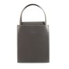 Hermès Lucy handbag in grey leather - 360 thumbnail
